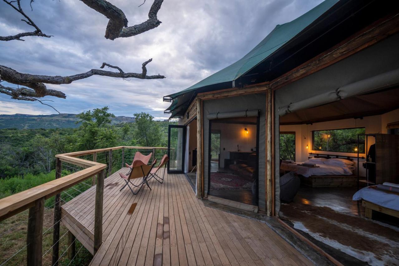 Sasi Africa Luxury Tented Bush Lodge Bergville Extérieur photo
