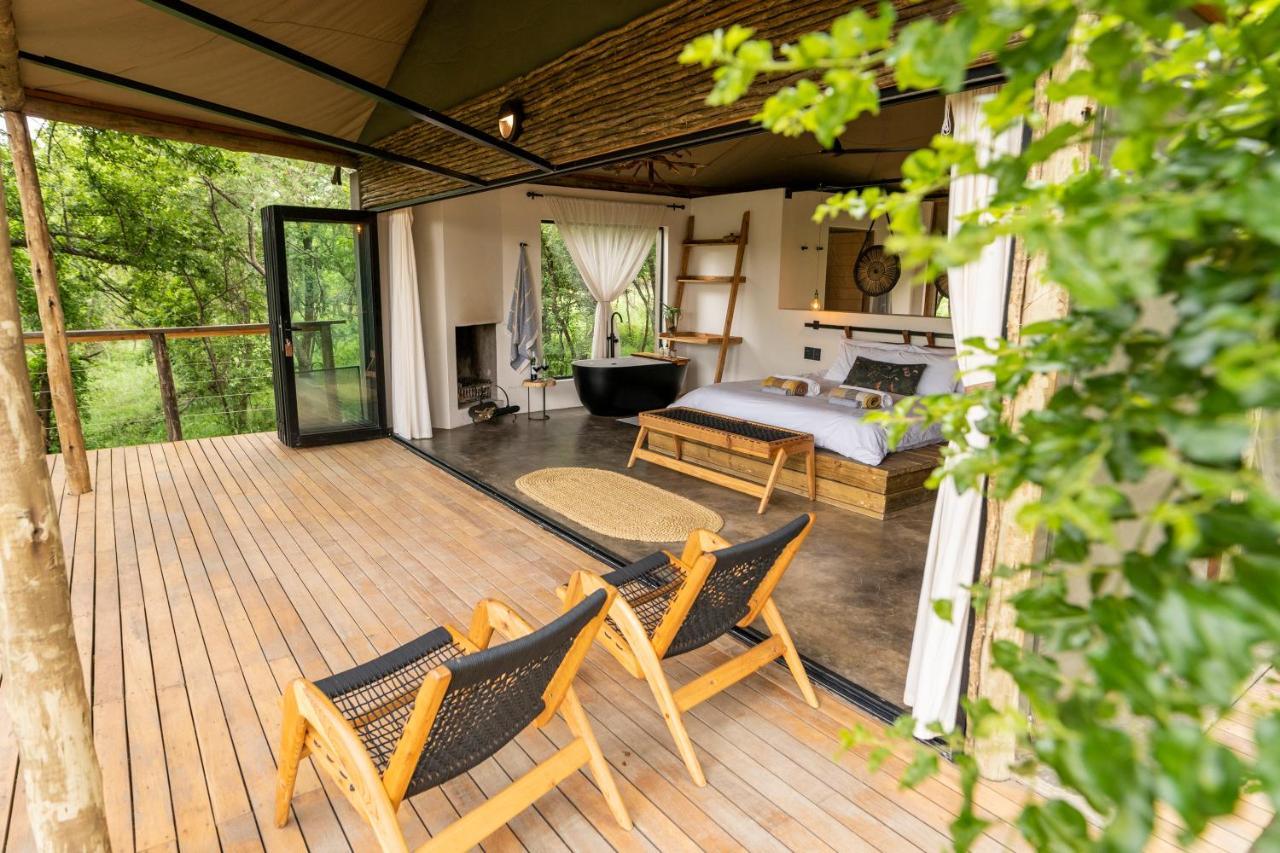 Sasi Africa Luxury Tented Bush Lodge Bergville Extérieur photo