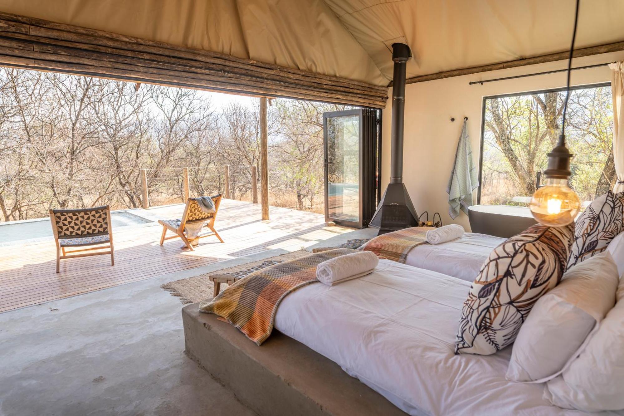 Sasi Africa Luxury Tented Bush Lodge Bergville Extérieur photo